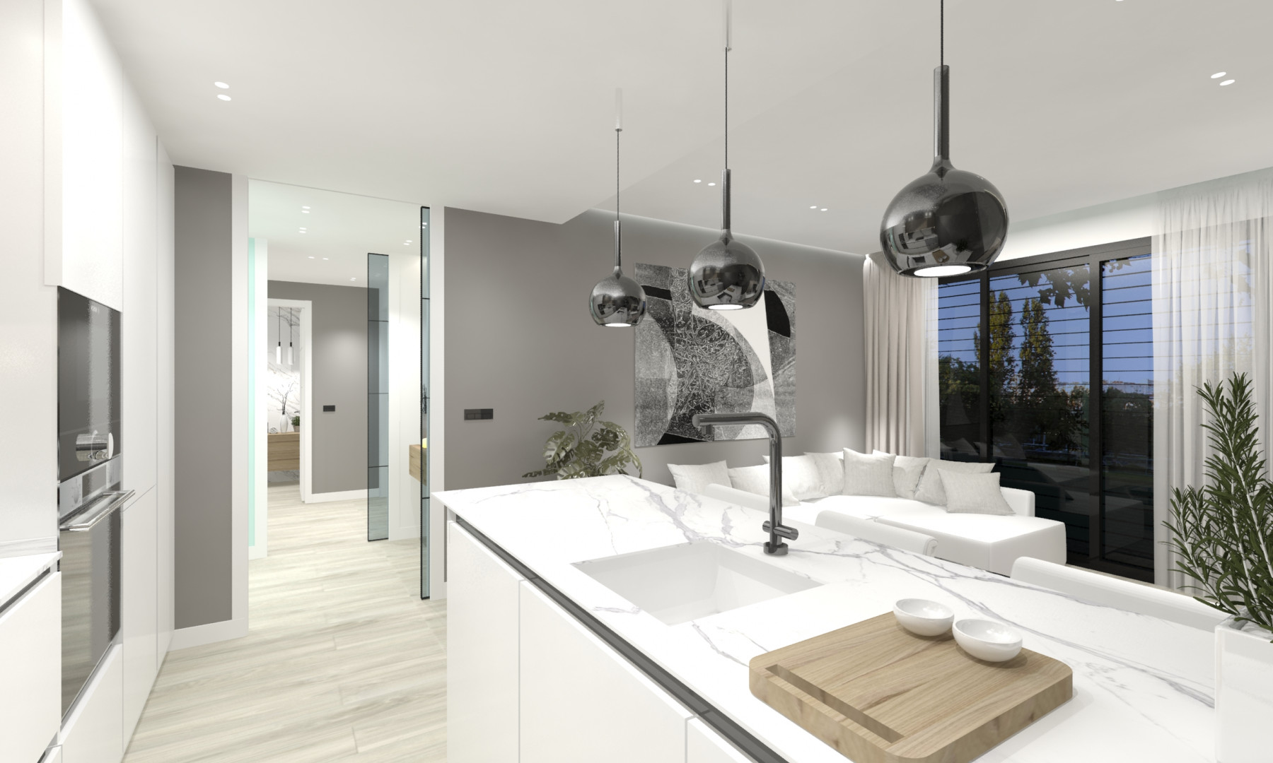 BUILDING OF 5 MODERN DESIGN APARTMENTS WITH HIGH PROFITABILITY IN BARCELONA